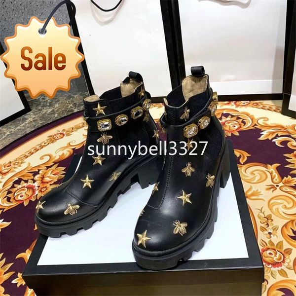 luxury martin female 2019 box women's trip embroidered leather ankle boot with belt boots and designer booties for women shoes 2gg7, Black
luxury martin female 2019 box women's trip embroidered leather ankle boot with belt boots and designer booties for women shoes 2gg7, Black