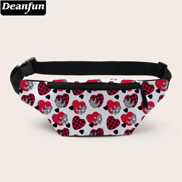 deanfun сумки на пояс 3d printed лень и сердца fanny pack с молнией для женщин путешествия red bum bag d18006
deanfun сумки на пояс 3d printed лень и сердца fanny pack с молнией для женщин путешествия red bum bag d18006