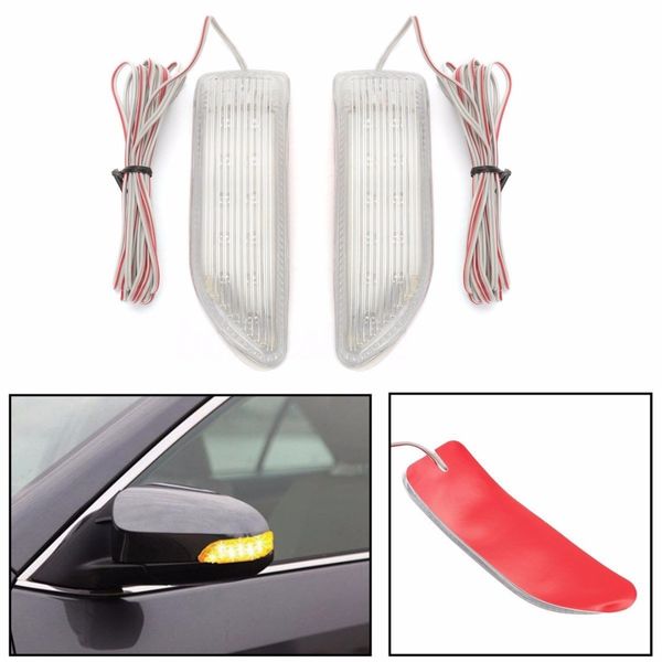 universal 1pair 12v car auto amber 13led side door mirror soft turn signal light waterproof indicator lamp for truck suv trailer
universal 1pair 12v car auto amber 13led side door mirror soft turn signal light waterproof indicator lamp for truck suv trailer