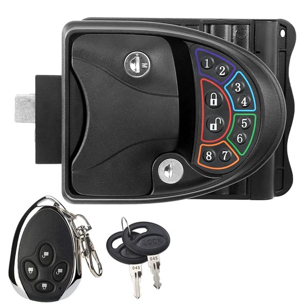 rv keyless entry door lock handle latch knob 20m wireless remote control for trailer caravan camper with keyboard and fob
rv keyless entry door lock handle latch knob 20m wireless remote control for trailer caravan camper with keyboard and fob