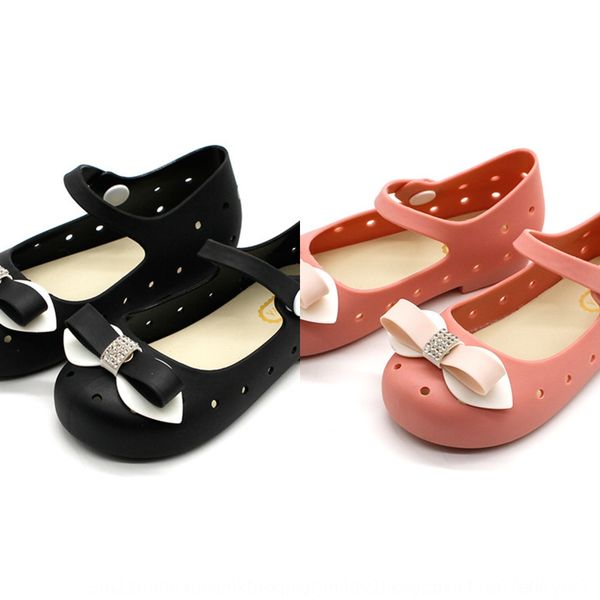 heli shark children's jelly bowknot cute female anti-skid comfortable and butterfly sandals princess sandals fashion, Black;red 
heli shark children's jelly bowknot cute female anti-skid comfortable and butterfly sandals princess sandals fashion, Black;red