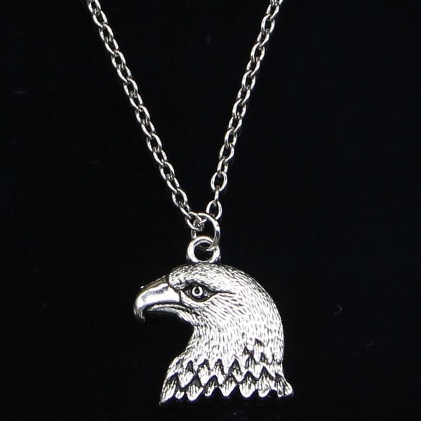 20pcs new fashion necklace 21x19mm hawk eagle silver pendants short long women men colar gift jewelry choker
20pcs new fashion necklace 21x19mm hawk eagle silver pendants short long women men colar gift jewelry choker