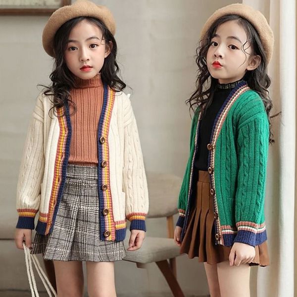 8 10 years old girl sweater autumn children cardigan trench coat teen girls cotton swearter girls parka outerwear knit clothes, Blue
8 10 years old girl sweater autumn children cardigan trench coat teen girls cotton swearter girls parka outerwear knit clothes, Blue