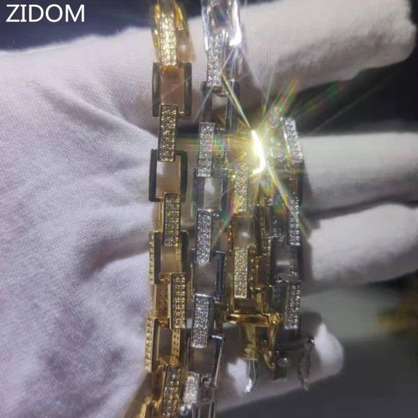 men hip hop iced out bling chain necklaces zircon male hiphop box chains necklace charm jewelry gifts, Silver
men hip hop iced out bling chain necklaces zircon male hiphop box chains necklace charm jewelry gifts, Silver