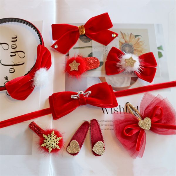 10pcs/lot new year red velvet hair bows faux ball snowflake hair clips handmade girls accessories, Slivery;white
10pcs/lot new year red velvet hair bows faux ball snowflake hair clips handmade girls accessories, Slivery;white