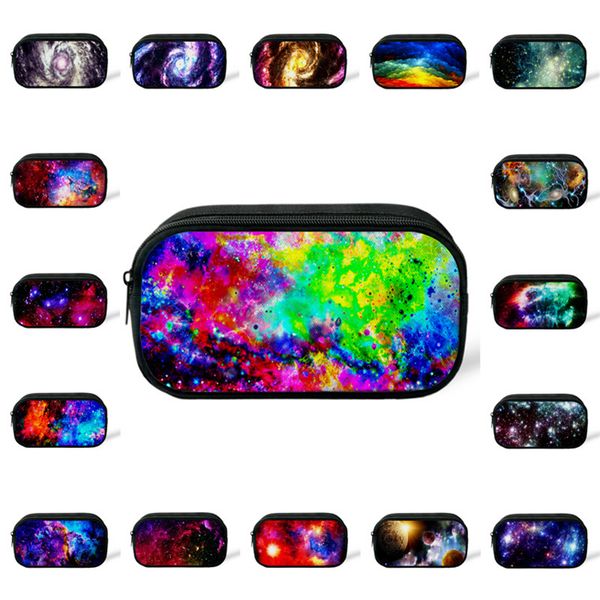 21 kinds of galaxy starry sky printing children's pen bag, mobile phone bag, cosmetics bag, change bag t3i5148, Black
21 kinds of galaxy starry sky printing children's pen bag, mobile phone bag, cosmetics bag, change bag t3i5148, Black