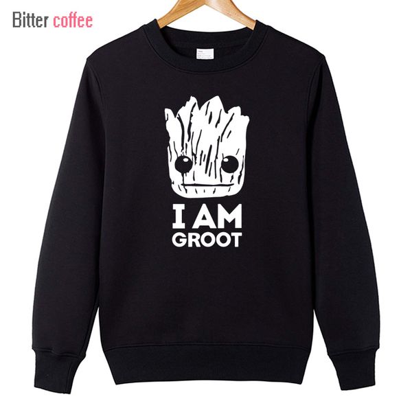 2017 new printed guardians of the galaxy hoodies men cotton i am groot fashion hoodies ing, Black
2017 new printed guardians of the galaxy hoodies men cotton i am groot fashion hoodies ing, Black