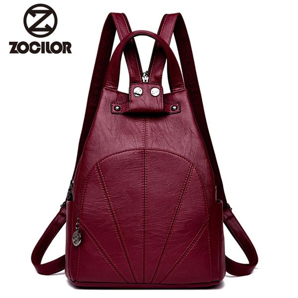 2018 fashion women backpack soft leather backpacks for teenage girls female school shoulder bag bagpack mochila
2018 fashion women backpack soft leather backpacks for teenage girls female school shoulder bag bagpack mochila