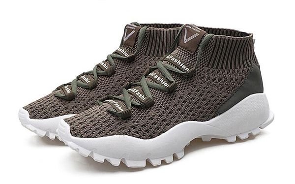fashion flat men's high knitted socks shoes mesh trend breathable men's casual shoes sneakers platform, Black
fashion flat men's high knitted socks shoes mesh trend breathable men's casual shoes sneakers platform, Black