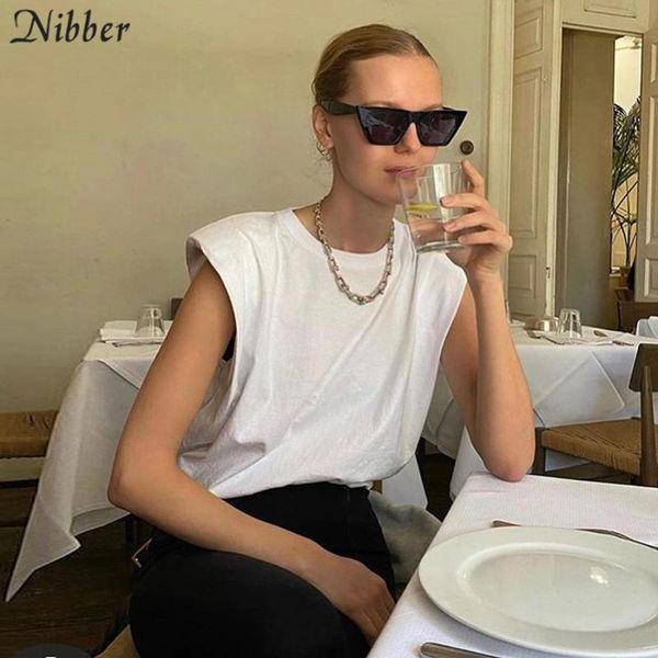 nibber office lady casual streetwear cotton women t-shirt summer fashion elegant loose slim tee basic white tank mujer
nibber office lady casual streetwear cotton women t-shirt summer fashion elegant loose slim tee basic white tank mujer