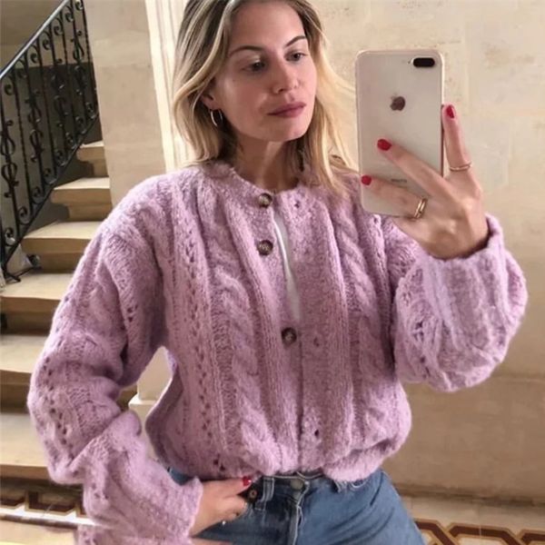 deat 2020 осень с длинным рукавом однобортный кнопка хлопок трикотажные кардиганы выдалбливают фиолетовый свитер старинные женщины mg307, White
deat 2020 осень с длинным рукавом однобортный кнопка хлопок трикотажные кардиганы выдалбливают фиолетовый свитер старинные женщины mg307, White