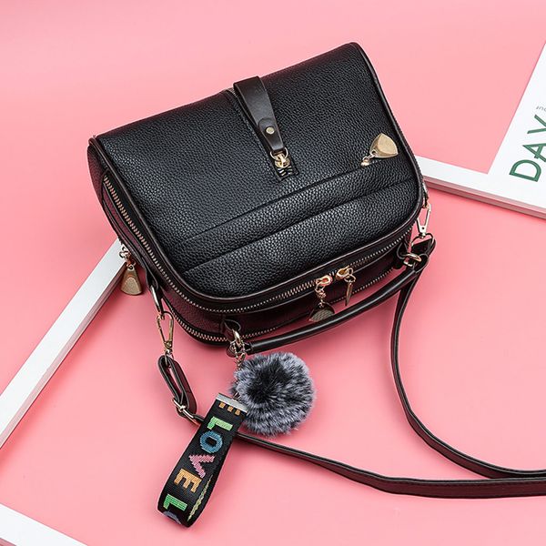 wild leather small square handle bags hairball zipper women's handbags solid color messenger bag business casual ladies bags #a
wild leather small square handle bags hairball zipper women's handbags solid color messenger bag business casual ladies bags #a