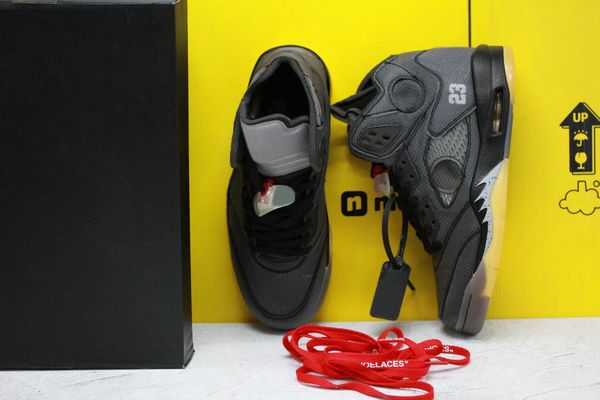 off with box 5 5s ow black muslin fire red 3m reflective mens basketball shoes white 30th anniversary shoelaces sneakers 40-47.5 ct8480-001
off with box 5 5s ow black muslin fire red 3m reflective mens basketball shoes white 30th anniversary shoelaces sneakers 40-47.5 ct8480-001