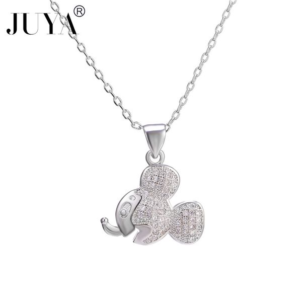 juya romantic love pendant necklace girl jewelry female rhinestones animal necklace woman gold collar fashion new charm, Silver
juya romantic love pendant necklace girl jewelry female rhinestones animal necklace woman gold collar fashion new charm, Silver
