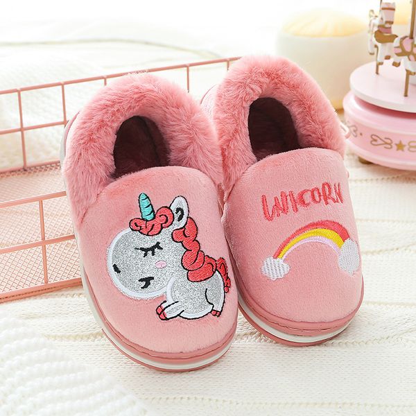 new winter unicorn kids slippers for toddler grils indoor shoes baby boy fur slides cotton flip flops warm children slippers, Black;grey
new winter unicorn kids slippers for toddler grils indoor shoes baby boy fur slides cotton flip flops warm children slippers, Black;grey