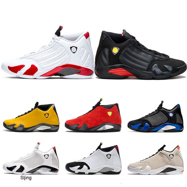 14s men basketball shoes 14 candy cane black white red yellow the last smens trainer sports sneakers us 8-13
14s men basketball shoes 14 candy cane black white red yellow the last smens trainer sports sneakers us 8-13