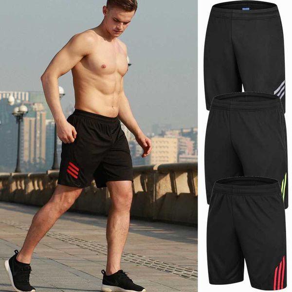 men sports running shorts training soccer tennis workout gym breathable quick dry outdoor jogging elastic shorts with zip pocket, Black;blue
men sports running shorts training soccer tennis workout gym breathable quick dry outdoor jogging elastic shorts with zip pocket, Black;blue