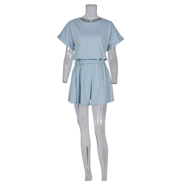 women crew neck casual jumpsuit summer beach shorts high waist fashion daily wear loose lace up polyester short sleeve solid, Black;white
women crew neck casual jumpsuit summer beach shorts high waist fashion daily wear loose lace up polyester short sleeve solid, Black;white