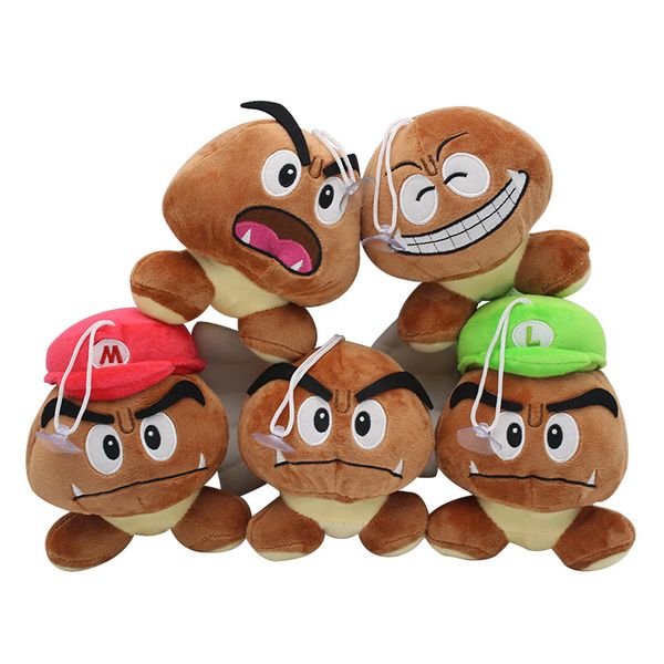 6 стилей творческие super mario плюшевые игрушки куклы 15см mario brothers каштан грибов фаршированные куклы подарка детей игрушки l657
6 стилей творческие super mario плюшевые игрушки куклы 15см mario brothers каштан грибов фаршированные куклы подарка детей игрушки l657