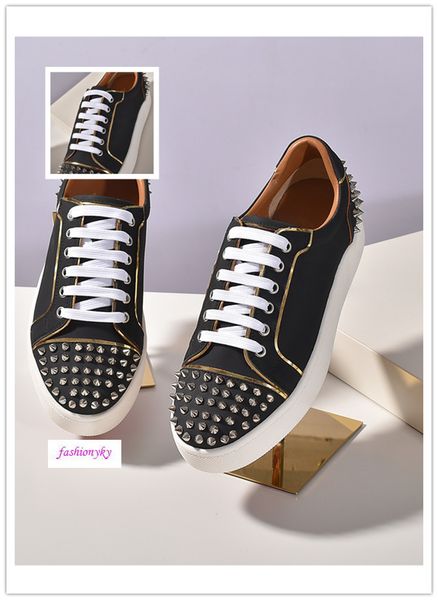 wholesale new 2019 red bottom spike sock sneakers, red sole flats with krystal spikes, 30mm black & white donna flats for women & men
wholesale new 2019 red bottom spike sock sneakers, red sole flats with krystal spikes, 30mm black & white donna flats for women & men
