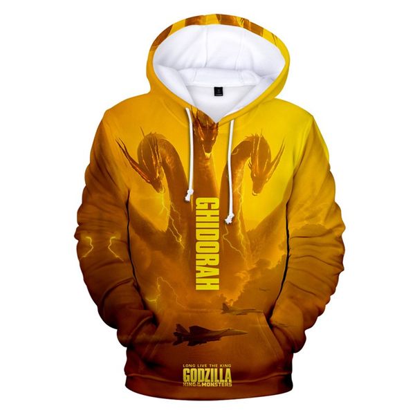 boys sweatshirts 2019 movies godzilla: king of the monsters cartoon 3d printed hoodies girls streetwear fashion spring clothes, Black
boys sweatshirts 2019 movies godzilla: king of the monsters cartoon 3d printed hoodies girls streetwear fashion spring clothes, Black