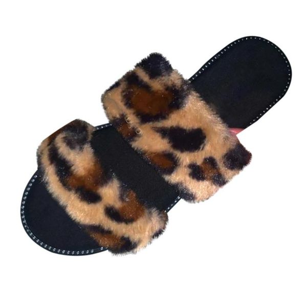 2020 female leopard print plush outdoor flip flops open toe ladies flat slippers casual beach walking shoes soft plus size 37-41, Black
2020 female leopard print plush outdoor flip flops open toe ladies flat slippers casual beach walking shoes soft plus size 37-41, Black