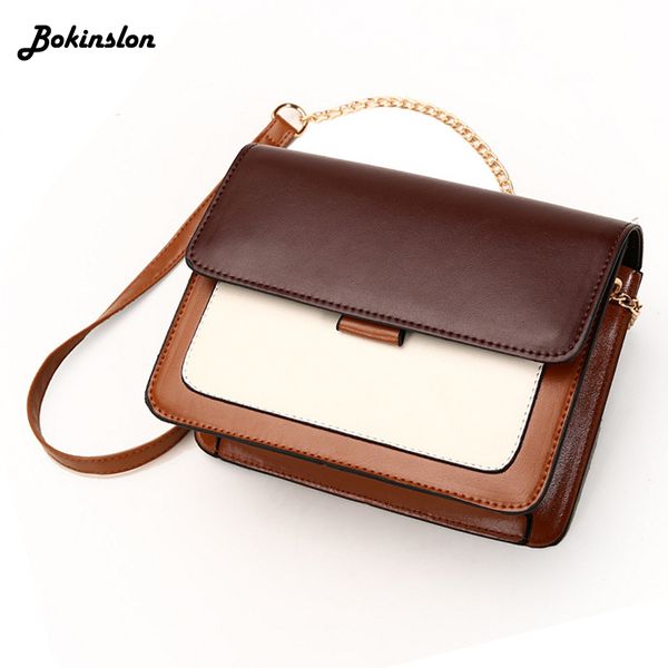 bokinslon colorblock chain casual crossbody bag fashion ladies wild shoulder small square bag women
bokinslon colorblock chain casual crossbody bag fashion ladies wild shoulder small square bag women