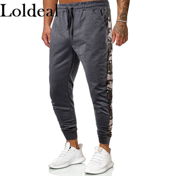 loldeal men jogger casual side camouflage cotton sports pants hip hop fitness slim, Black
loldeal men jogger casual side camouflage cotton sports pants hip hop fitness slim, Black
