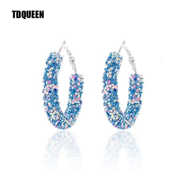 tdqueen bohemian hoop earrings for women shiny sequins cute colors girl jewelry gift silver plated big circle round earrings, Golden;silver
tdqueen bohemian hoop earrings for women shiny sequins cute colors girl jewelry gift silver plated big circle round earrings, Golden;silver