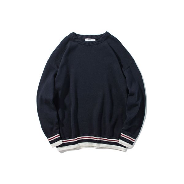 2019 autumn and winter japanese tide brand loose casual round neck pullover young men color matching hoodies, Black
2019 autumn and winter japanese tide brand loose casual round neck pullover young men color matching hoodies, Black
