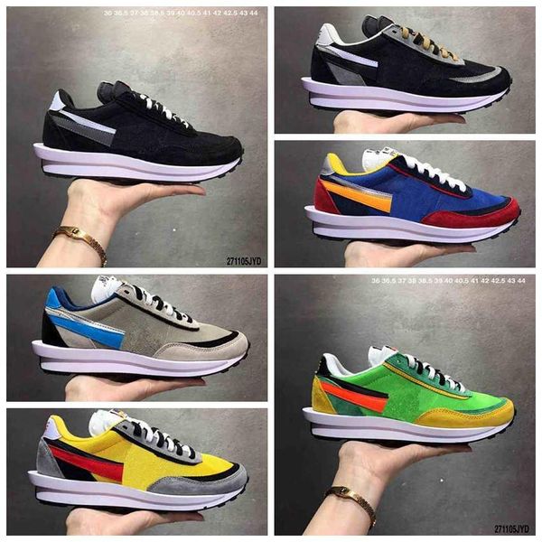 New sacai LDV Waffle Daybreak Trainers Shoes For Men Women fashion designer Breathe Tripe S Sneakers Sports Running Shoes US11 With
New sacai LDV Waffle Daybreak Trainers Shoes For Men Women fashion designer Breathe Tripe S Sneakers Sports Running Shoes US11 With
