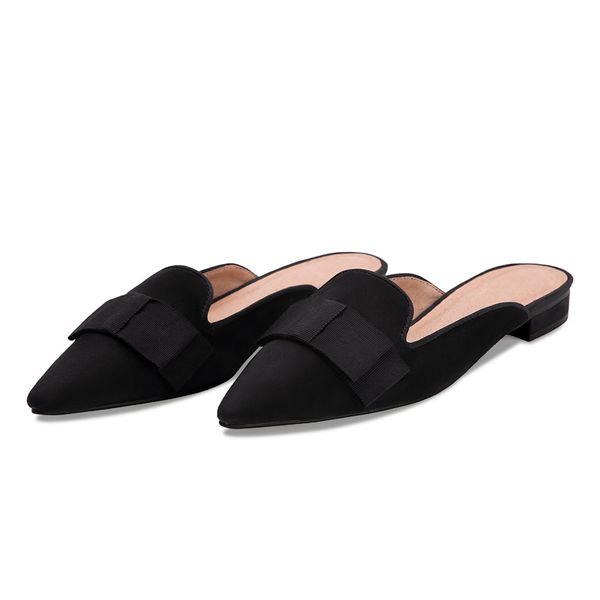 stal women muller shoes loafers corium 2020 summer new flat-bottomed baotou slippers no-heel loafers, Black
stal women muller shoes loafers corium 2020 summer new flat-bottomed baotou slippers no-heel loafers, Black