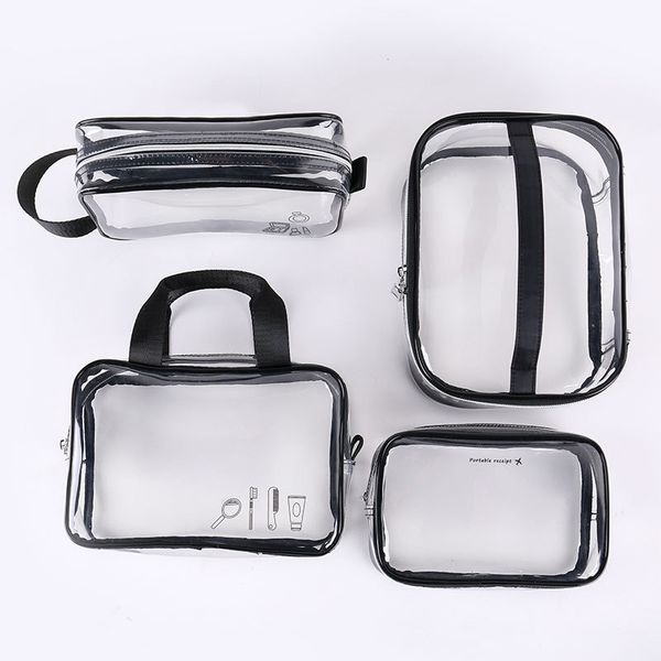 women waterproof transparent pvc bath cosmetic bag make up case travel zipper makeup beauty wash organizer toiletry storage kit
women waterproof transparent pvc bath cosmetic bag make up case travel zipper makeup beauty wash organizer toiletry storage kit