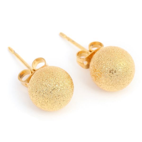 new gold dull polished brass ball stud earrings men girls boys earrings round for men women, Golden;silver
new gold dull polished brass ball stud earrings men girls boys earrings round for men women, Golden;silver