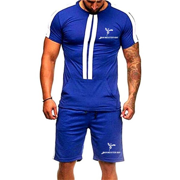 men 2019 summer running sport set short sleeve+shorts 2-piece breathable comfort jogging fitness set sport suit running clothes, Black;blue
men 2019 summer running sport set short sleeve+shorts 2-piece breathable comfort jogging fitness set sport suit running clothes, Black;blue