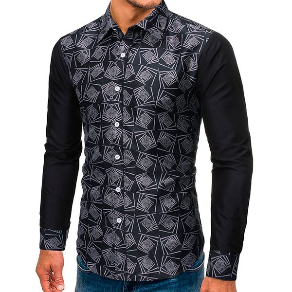 vintage shirt men long sleeve patchwork nice print shirt casual vacation high-street new camisa masculina manga longa, White;black
vintage shirt men long sleeve patchwork nice print shirt casual vacation high-street new camisa masculina manga longa, White;black
