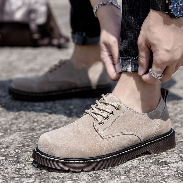 tantu cow suede outdoor trekking shoes for men low-cut fashion hunting shoes non-slip sport tactical boots men sneakers, Black
tantu cow suede outdoor trekking shoes for men low-cut fashion hunting shoes non-slip sport tactical boots men sneakers, Black
