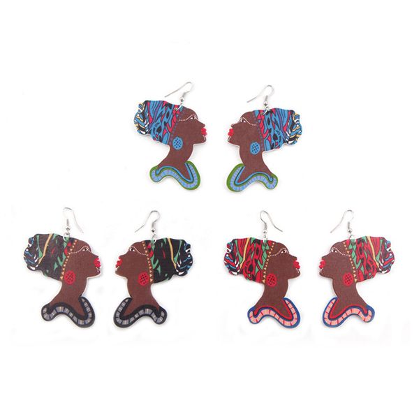 new africa women wooden earrings geometric printing wood charm pendant dangle hoop eardrop earrings for women jewelry accessory, Silver
new africa women wooden earrings geometric printing wood charm pendant dangle hoop eardrop earrings for women jewelry accessory, Silver