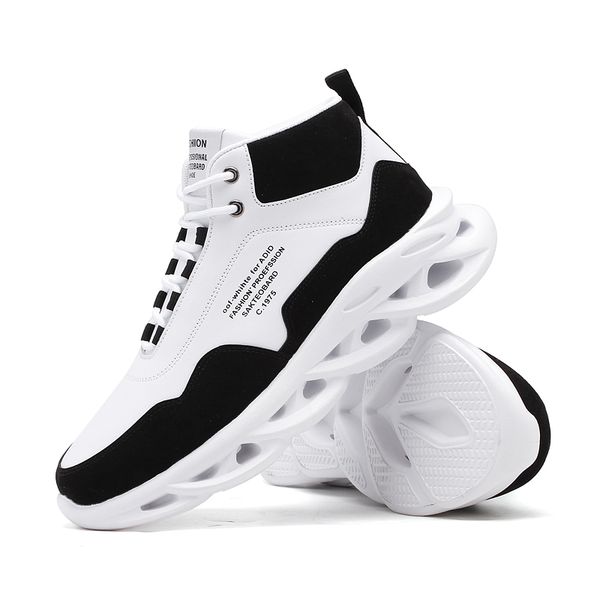 fashion men ankle boots light comfortable hollow bottom training chunky non-slip men footwear casual shoes, Black
fashion men ankle boots light comfortable hollow bottom training chunky non-slip men footwear casual shoes, Black