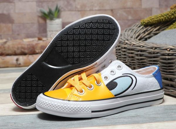 2019 new arrive 100th anniversary mens womens canvas sneakers white yellow fashion skate casual shoes size 35-44, Black
2019 new arrive 100th anniversary mens womens canvas sneakers white yellow fashion skate casual shoes size 35-44, Black