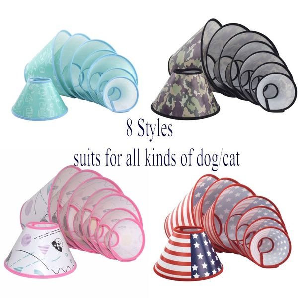 dog elizabeth collars pet dog/cat protection cover pet dog anti-scratch anti-bite hood pet grooming protective hood 8 styles/set
dog elizabeth collars pet dog/cat protection cover pet dog anti-scratch anti-bite hood pet grooming protective hood 8 styles/set