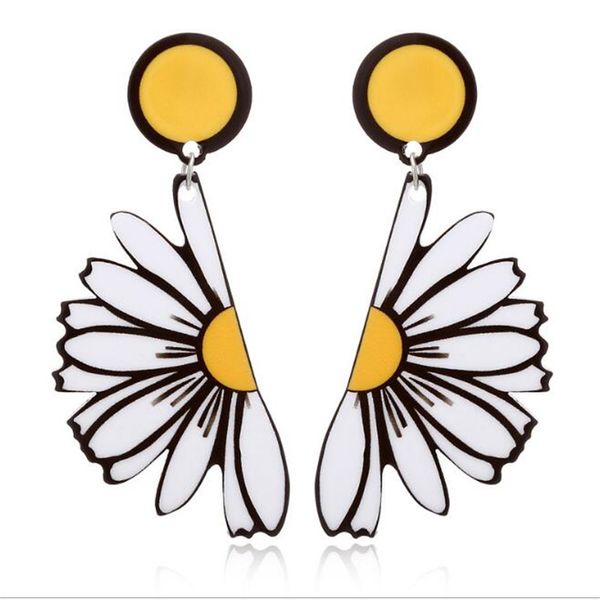 korean sun flowers drop earrings for women bohemia acrylic dangle earrings female statement fashion summer beach jewelry gifts, Silver
korean sun flowers drop earrings for women bohemia acrylic dangle earrings female statement fashion summer beach jewelry gifts, Silver