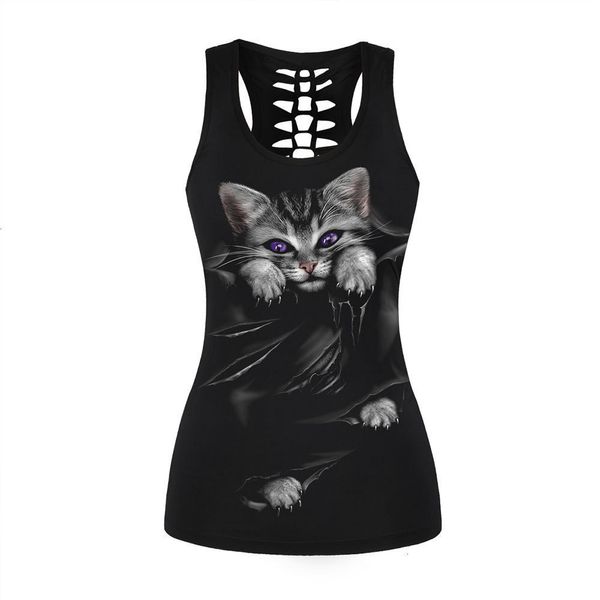 woman tanks print tank women summer u neck hollow out backless slim tank vest polyester casual fitness plus size, White
woman tanks print tank women summer u neck hollow out backless slim tank vest polyester casual fitness plus size, White