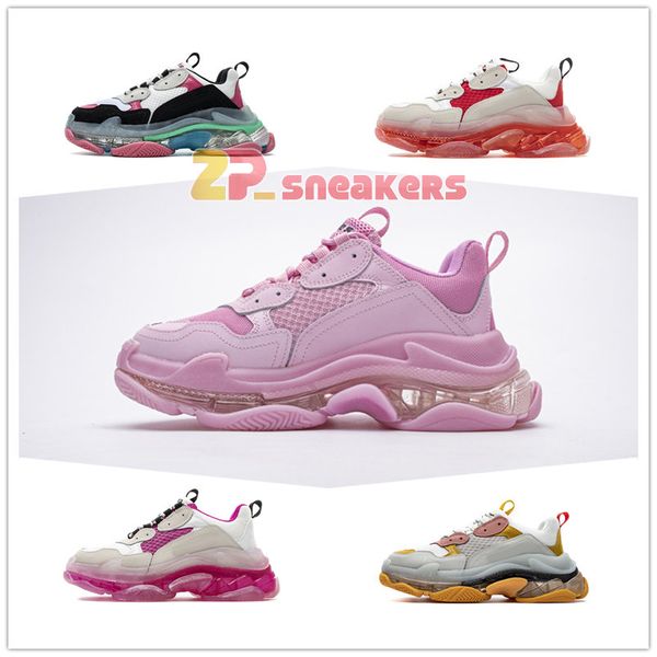 2019 luxury paris multi triple-s designer shoes low platform sneakers triple s mens casual shoes women increasing sports trainers zapatos, Black
2019 luxury paris multi triple-s designer shoes low platform sneakers triple s mens casual shoes women increasing sports trainers zapatos, Black