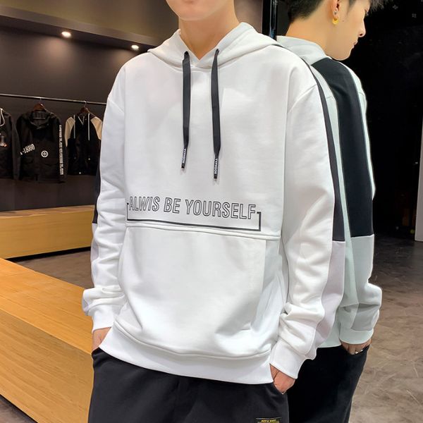 hoodie мужская мода 2020 весна и осень новый стиль черный и белый с узором trend вышитые сыпучие повседневный пары населе, Black
hoodie мужская мода 2020 весна и осень новый стиль черный и белый с узором trend вышитые сыпучие повседневный пары населе, Black