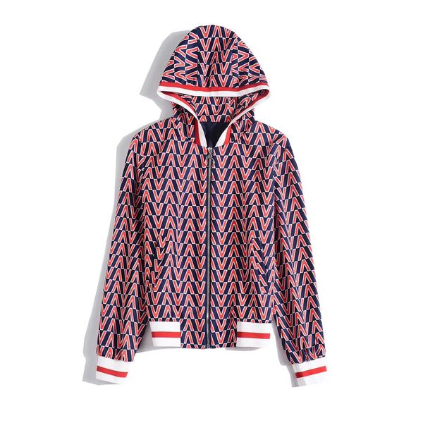 autumn 2019 new european and american women's wear long sleeve monogrammed zipper fashionable hooded jacket, Black;brown
autumn 2019 new european and american women's wear long sleeve monogrammed zipper fashionable hooded jacket, Black;brown