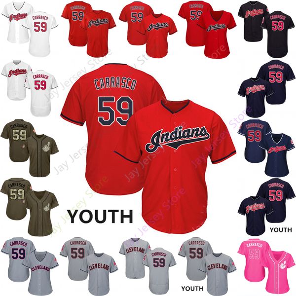 Custom Cleveland 59 Carlos Carrasco Jersey Indians Jerseys Cooperstown Cool Base Flexbase White Black Red Grey Home Away Men Women Youth
Custom Cleveland 59 Carlos Carrasco Jersey Indians Jerseys Cooperstown Cool Base Flexbase White Black Red Grey Home Away Men Women Youth