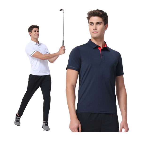 running t-shirts turn-down collar mens golf shirts training quick dry short sleeve tennis badminton tee fitness shirt male, Black;blue
running t-shirts turn-down collar mens golf shirts training quick dry short sleeve tennis badminton tee fitness shirt male, Black;blue