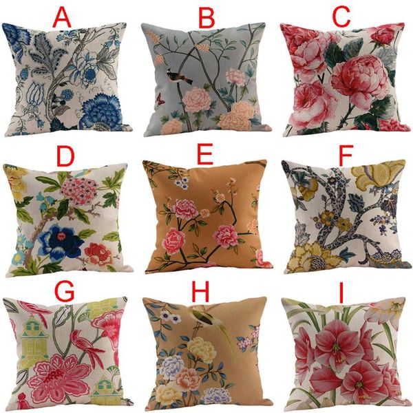 brand new multi-color 45x45cm vintage flower cotton linen throw pillow case sofa cushion cover home decor dropshipping 2020
brand new multi-color 45x45cm vintage flower cotton linen throw pillow case sofa cushion cover home decor dropshipping 2020