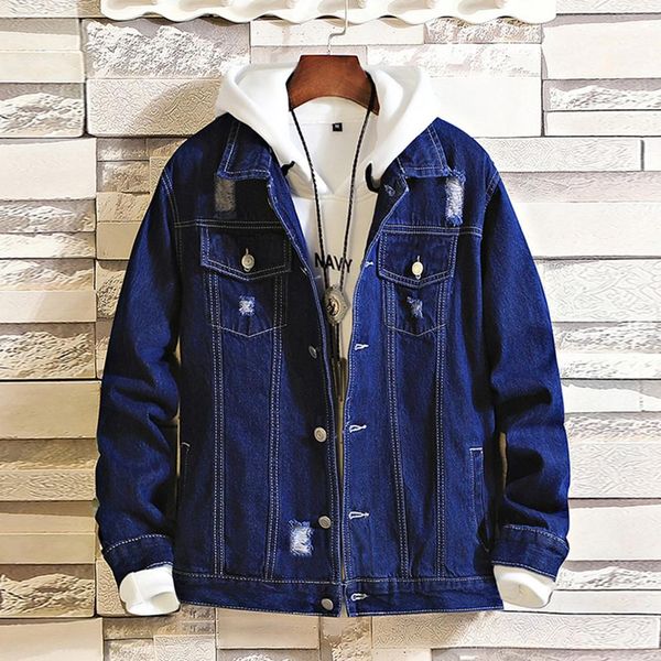 2019 solid casual slim mens denim jacket plus size 3xl bomber jacket men cowboy men's jean chaqueta hombre, Black;brown
2019 solid casual slim mens denim jacket plus size 3xl bomber jacket men cowboy men's jean chaqueta hombre, Black;brown